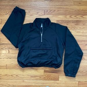 💙 Zara Cropper Black Pull-Over Size L